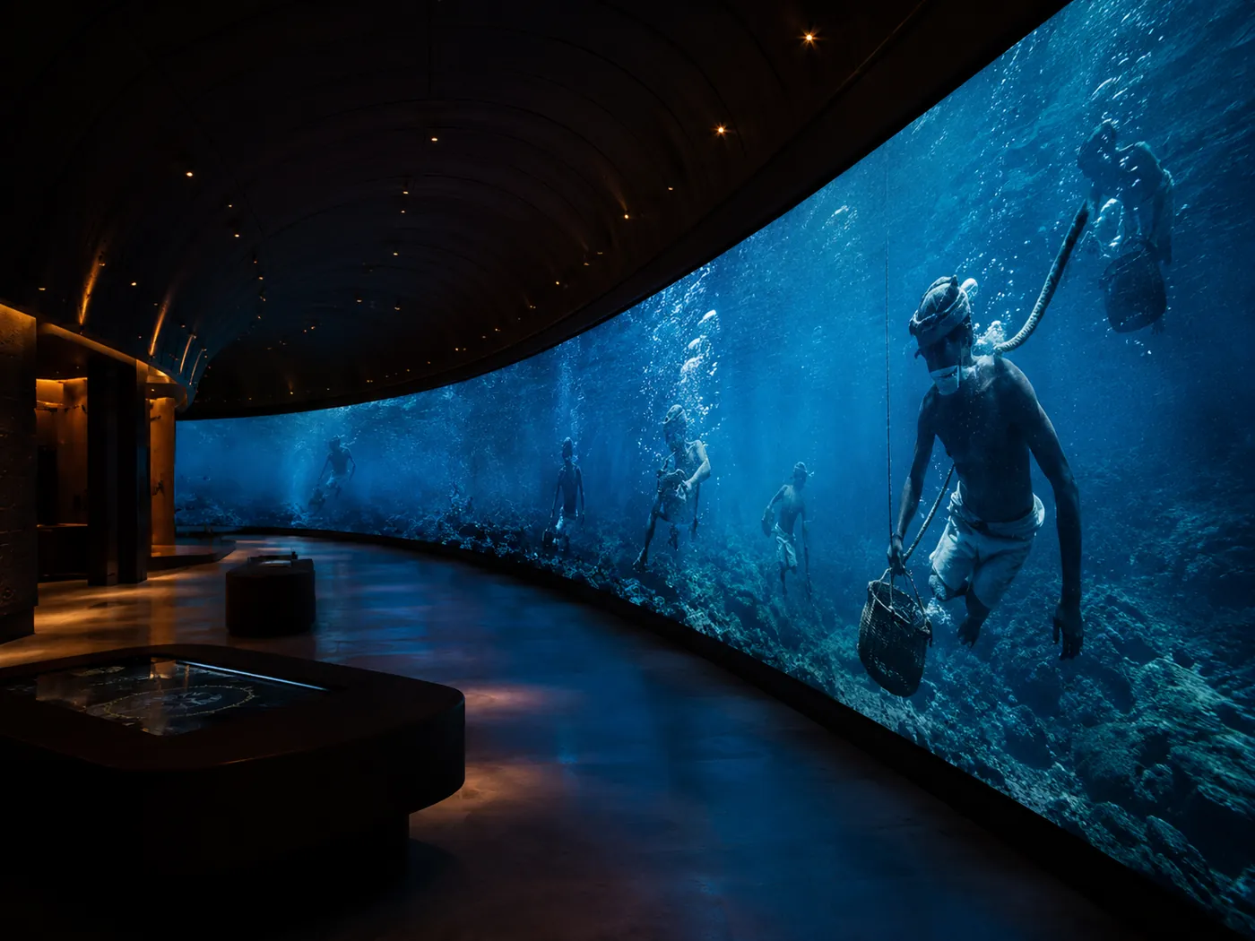 The room should respond: designing visitor-steered narrative